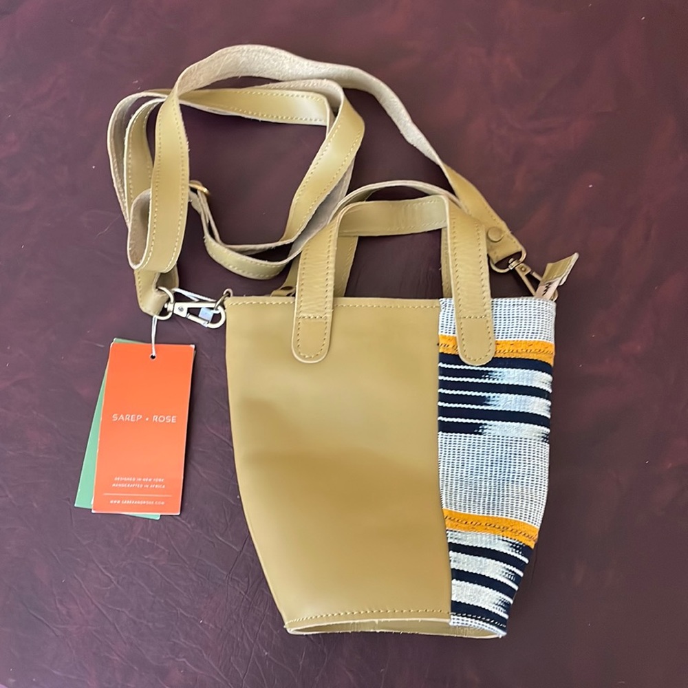 Sarep + Rose small crossbody purse with removable strap.  NWT
